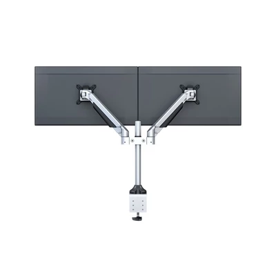 MULTIBRACKETS 2 karos asztali konzol, M VESA Gas Lift Arm Dual Silver (15-32