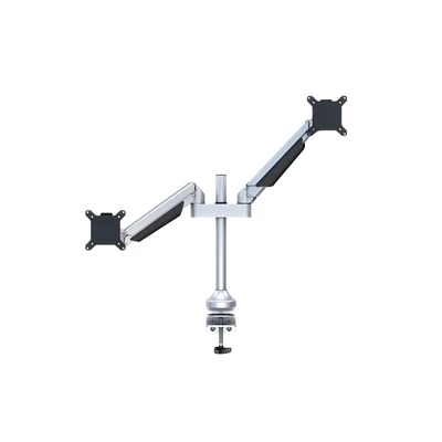 MULTIBRACKETS 2 karos asztali konzol, M VESA Gas Lift Arm Dual Silver (15-32