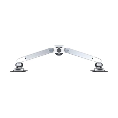 MULTIBRACKETS 2 karos asztali konzol, M VESA Gas Lift Arm Dual Silver (15-32