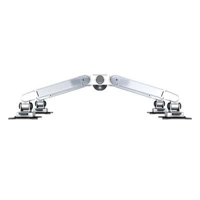 MULTIBRACKETS 4 karos asztali konzol, M VESA Gas Lift Arm Quad Silver (15-32