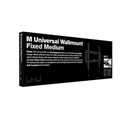 MULTIBRACKETS Fix fali konzol, M Universal Wallmount Fixed Medium Black (32-65