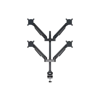 MULTIBRACKETS 4 karos asztali konzol, M VESA Gas Lift Arm Quad Black (15-32