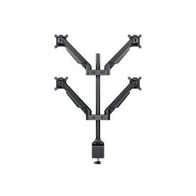 MULTIBRACKETS 4 karos asztali konzol, M VESA Gas Lift Arm Quad Black (15-32