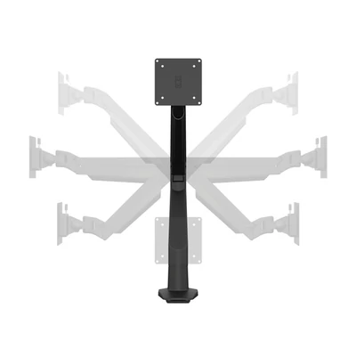 MULTIBRACKETS Asztali konzol, M VESA Gas Lift Arm Single Black HD (15-34