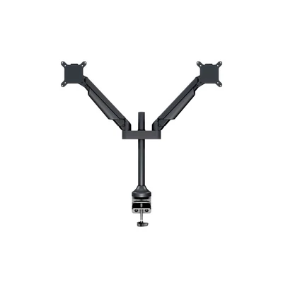MULTIBRACKETS 2 karos asztali konzol, M VESA Gas Lift Arm Dual Black HD (15-32