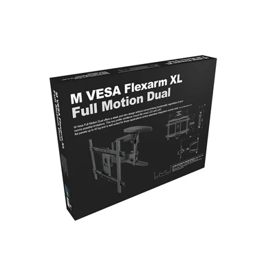 MULTIBRACKETS Fali konzol, M VESA Flexarm XL Full Motion Dual (40-85