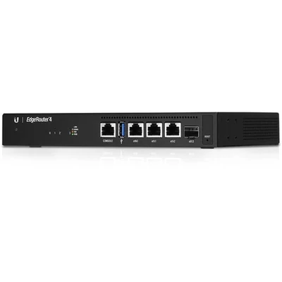 UBiQUiTi EdgeRouter 3x1000Mbps + 1x1000Mbps SFP, Asztali - ER-4