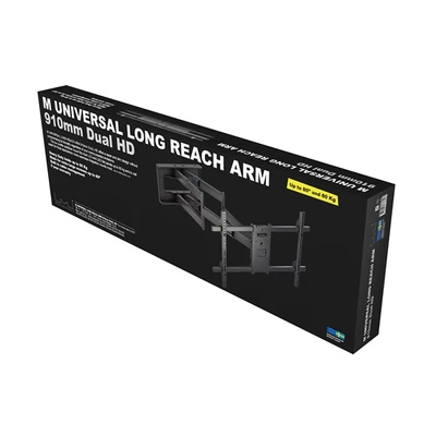 MULTIBRACKETS Fali konzol, M Universal Long Reach Arm 910mm HD, Dual (for LCD/LED panel, 50