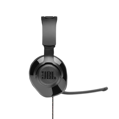 JBL Quantum 200 (Vezetékes, gaming fejhallgató felhajtható mikrofonnal)