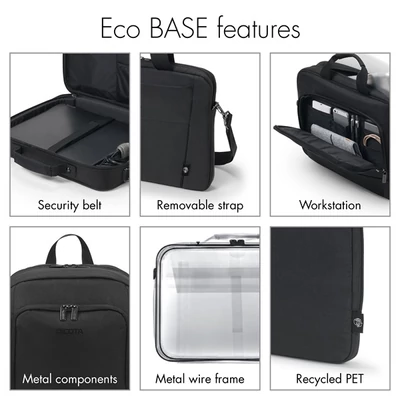 DICOTA D30919-RPET Notebook táska Eco Multi BASE 14-15.6