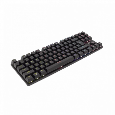 White Shark COMMANDOS mechanikus (blue switch) gamer billentyűzet (magyar), fekete