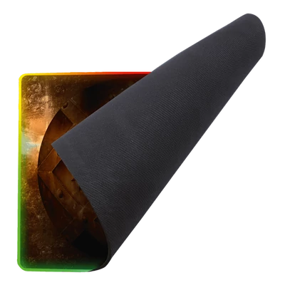 KONIX - DRAKKAR PC Hetland L Gaming Egérpad 320x270mm, Színes RGB LED