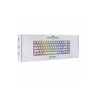 White Shark WS GK-2201W-HU RONIN-W fehér magyar!! membrán gamer billentyűzet