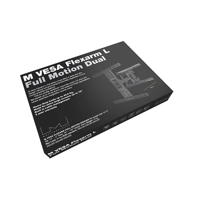 MULTIBRACKETS Fali konzol, M VESA Flexarm L Full Motion Dual (40-75