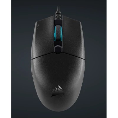 CORSAIR Vezetékes Egér Gaming, KATAR PRO Ultra-light, 6 programozható gomb, RGB Világítás, 12400dpi, fekete