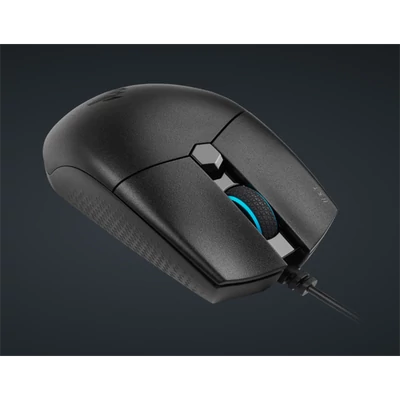 CORSAIR Vezetékes Egér Gaming, KATAR PRO Ultra-light, 6 programozható gomb, RGB Világítás, 12400dpi, fekete