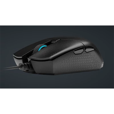 CORSAIR Vezetékes Egér Gaming, KATAR PRO Ultra-light, 6 programozható gomb, RGB Világítás, 12400dpi, fekete