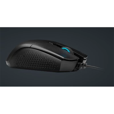 CORSAIR Vezetékes Egér Gaming, KATAR PRO Ultra-light, 6 programozható gomb, RGB Világítás, 12400dpi, fekete