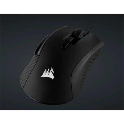 CORSAIR Vezetékes Egér Gaming, IRONCLAW RGB FPS/MOBA, 7 programozható gomb, RGB Világítás, 18000dpi, fekete