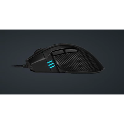 CORSAIR Vezetékes Egér Gaming, IRONCLAW RGB FPS/MOBA, 7 programozható gomb, RGB Világítás, 18000dpi, fekete