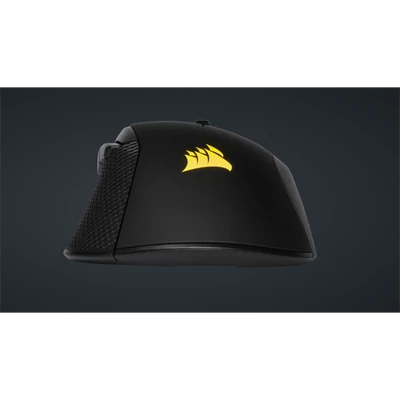CORSAIR Vezetékes Egér Gaming, IRONCLAW RGB FPS/MOBA, 7 programozható gomb, RGB Világítás, 18000dpi, fekete