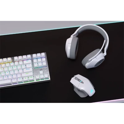 CORSAIR Vezeték Nélküli Headset, HS55 WIRELESS Gaming, 7.1 Hangzás, fehér