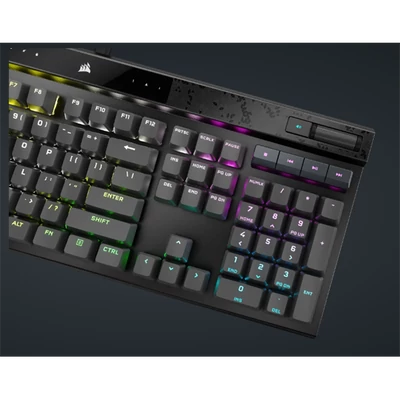 CORSAIR Vezeték Nélküli Billentyűzet Gaming, K70 MAX RGB, Mechanikus, MGX switch, fekete