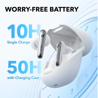 ANKER Vezeték Nélküli Fülhallgató, Soundcore Liberty 4 NC, fehér - A3947G21