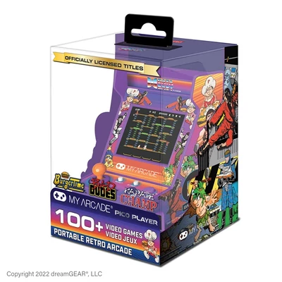 MY ARCADE Játékkonzol Data East 100+ Pico Player Retro Arcade 3.7