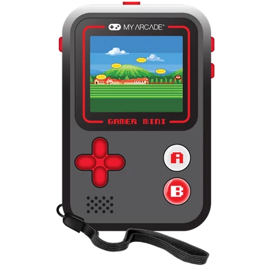 MY ARCADE Játékkonzol Gamer Mini Classic 160in1 Fekete & Piros Hordozható, DGUN-3925