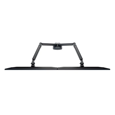 MULTIBRACKETS 2 karos asztali konzol, M Deskmount Gas Spring Dual Black (15-30