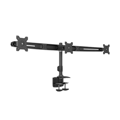 MULTIBRACKETS Asztali konzol (3 képernyős rögzítőkar), M VESA Desktopmount Triple Desk Clamp 15-24