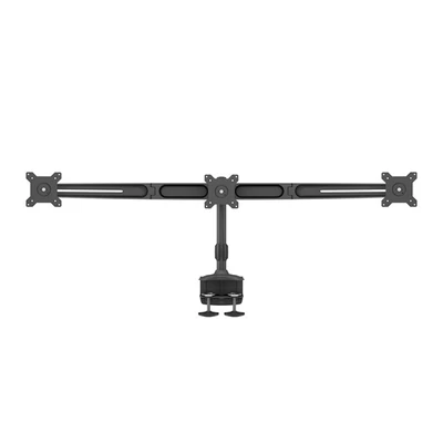 MULTIBRACKETS Asztali konzol (3 képernyős rögzítőkar), M VESA Desktopmount Triple Desk Clamp 15-24