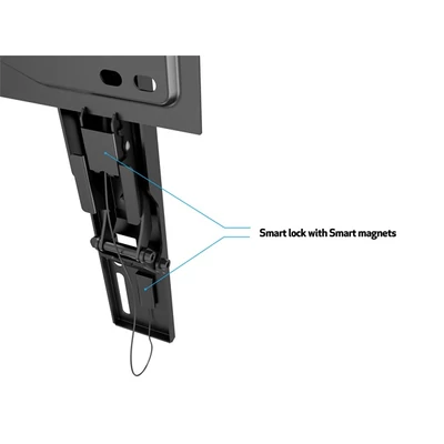 MULTIBRACKETS Fali konzol, M VESA Wallmount Super Slim Tilt 600 MAX (40-75