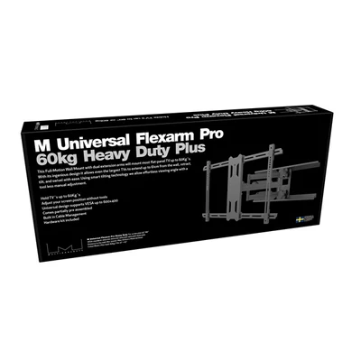 MULTIBRACKETS Fali konzol, M Universal Flexarm Pro 60 kg Heavy Duty Black (55-85