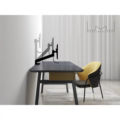 MULTIBRACKETS Asztali konzol (2 képernyős), M Deskmount Slim Basic Dual (17-27