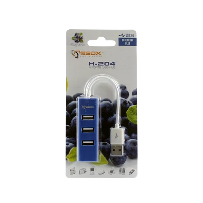 SBOX USB HUB, Blue