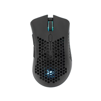 WHITE SHARK LIONEL-B, WGM-5012B vezeték nélküli gamer egér, fekete, 10000 dpi