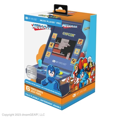 MY ARCADE Játékkonzol Mega Man Micro Player Pro Retro Arcade 6.75