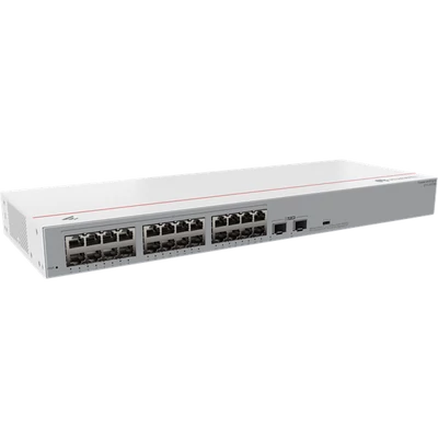 Huawei eKit Switch 24x1000Mbps + 2x1GE (SFP), Nem menedzselhető, Rack/Asztali - S110-24T2SR