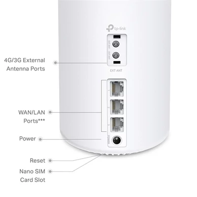TP-LINK Wireless Mesh Networking system AX1500 DECO X10-4G(1-PACK)
