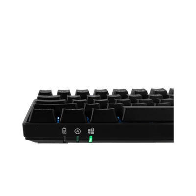 White Shark W029932 Premium KAIKEN-B/R-US vezeték nélküli mech. gamer billentyűzet, 63 piros kapcs. fekete (angol)