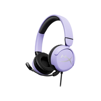 HP HYPERX vezetékes gaming fejhallgató Cloud Mini - levendula