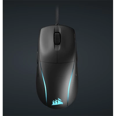 CORSAIR Vezetékes Egér Gaming, M75 RGB, Ultra-könnyű, RGB Világítás, 26000dpi, fekete