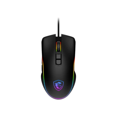 MSI ACCY FORGE GM300 Optical GAMING Wired Mouse, 7200dpi, Black
