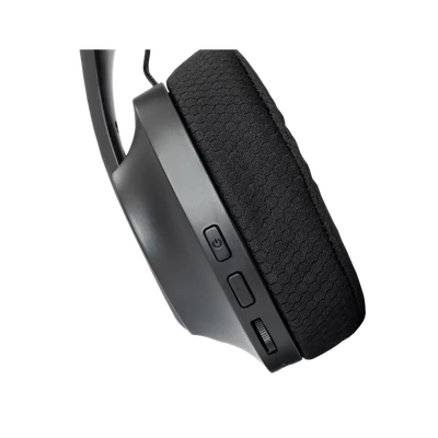 WHITE SHARK FALCON-B, GH-2441B, vezeték nélküli gamer fejhallgató, fekete