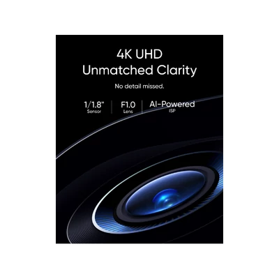 ANKER EUFYCAM S3 Pro Biztonsági Kamera Rendszer (3+1) 4K UHD, Beépített Napelem, BionicMind, kültéri - T88933W1
