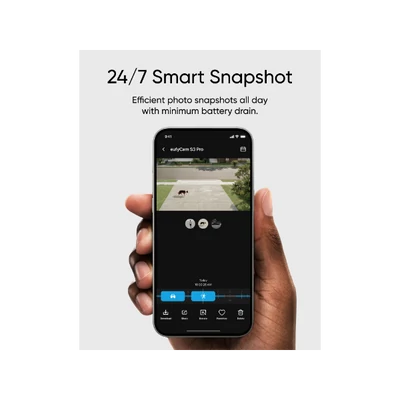 ANKER EUFYCAM S3 Pro Biztonsági Kamera Rendszer (3+1) 4K UHD, Beépített Napelem, BionicMind, kültéri - T88933W1