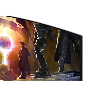 SAMSUNG Ívelt Gaming OLED monitor 34