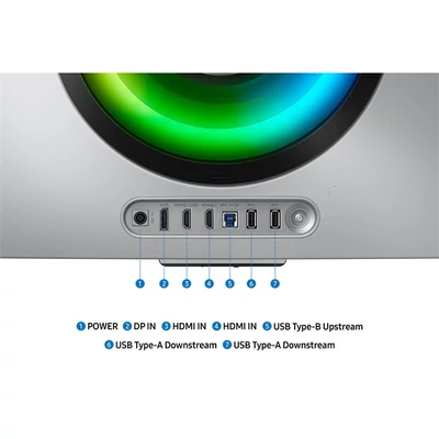 SAMSUNG Ívelt Gaming OLED monitor 34
